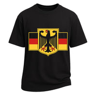 Herren-T-Shirt aus gewaschener 230 g schwerer Baumwolle im Retro-Stil