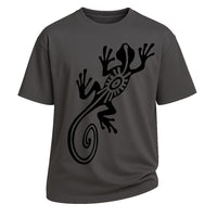 Tribal Gecko Art Cotton Tee