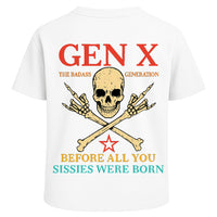 Gen X Skull Oversized Tee