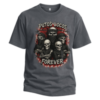 Maglietta Putos Locos Forever Skeleton Gang