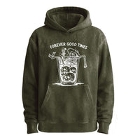 Forever Good Times Skeleton Glass Hoodie