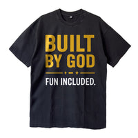 Von Gott gebautes T-Shirt mit Spaßfaktor