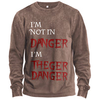 I’m the Danger Bold Slogan Long-Sleeve T-Shirt