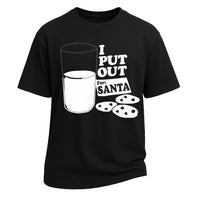 I Put Out For Santa Funny Christmas T-shirt