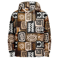 Earth Glyph Blocks Hoodie